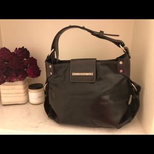 Classic Black Matt&Nat purse in vegan leather
